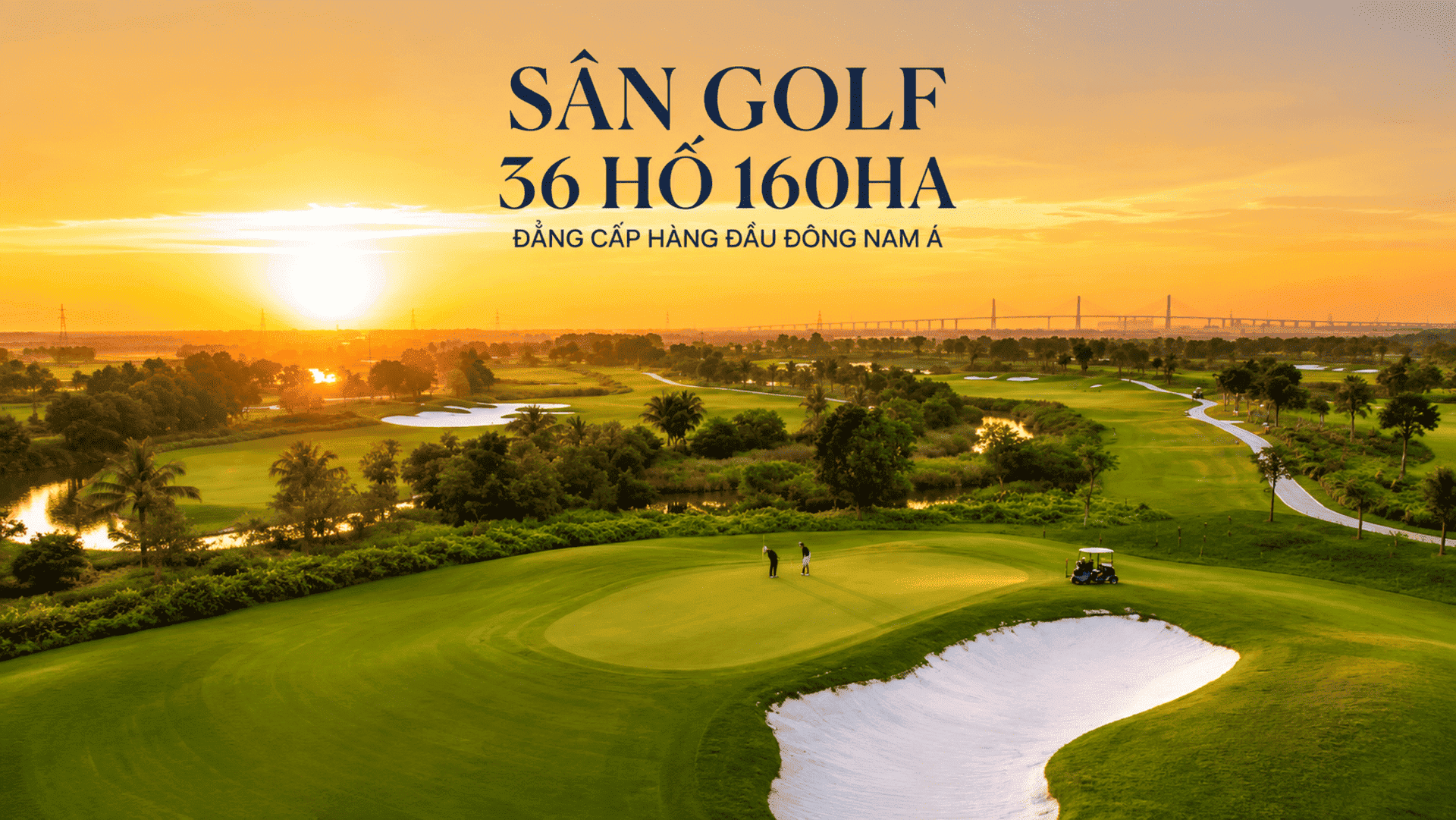 Sân golf 36 hố