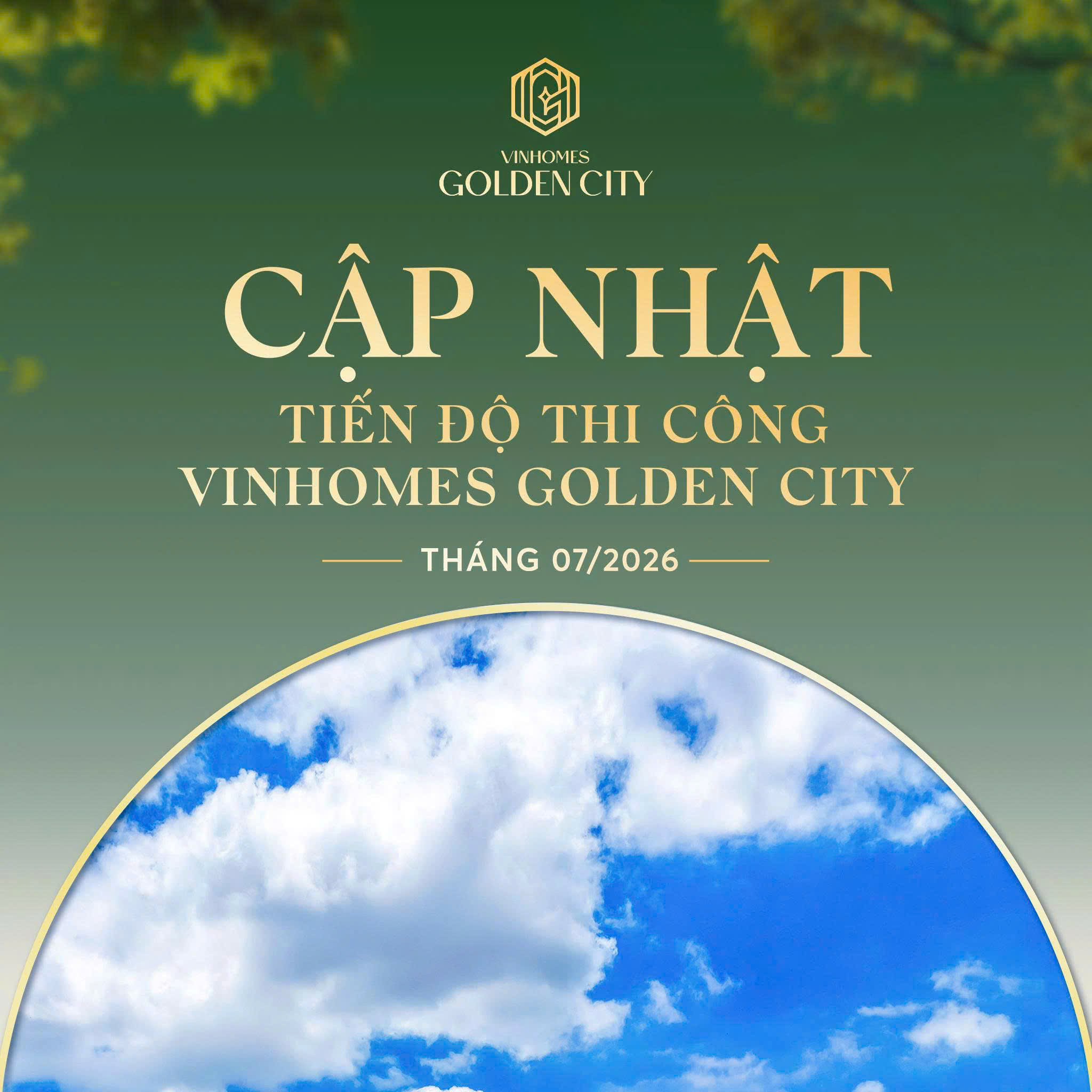 CẬP NHẬT TIẾN ĐỘ DỰ ÁN VINHOMES GOLDEN CITY | THÁNG 7/2026